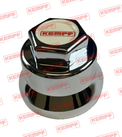 148966 Radmutterkappe, chrom, 2N, KEMPF